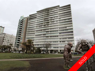 40" of windows facing English Bay! Condo for sale: Ocean Towers 2 bedroom 1,440 sq.ft. (Listed 2012-07-02)