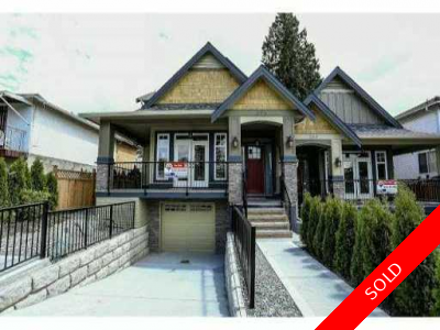 Coquitlam West 1/2 Duplex for sale: 3 bedroom 1,786 sq.ft. (Listed 2013-11-03)
